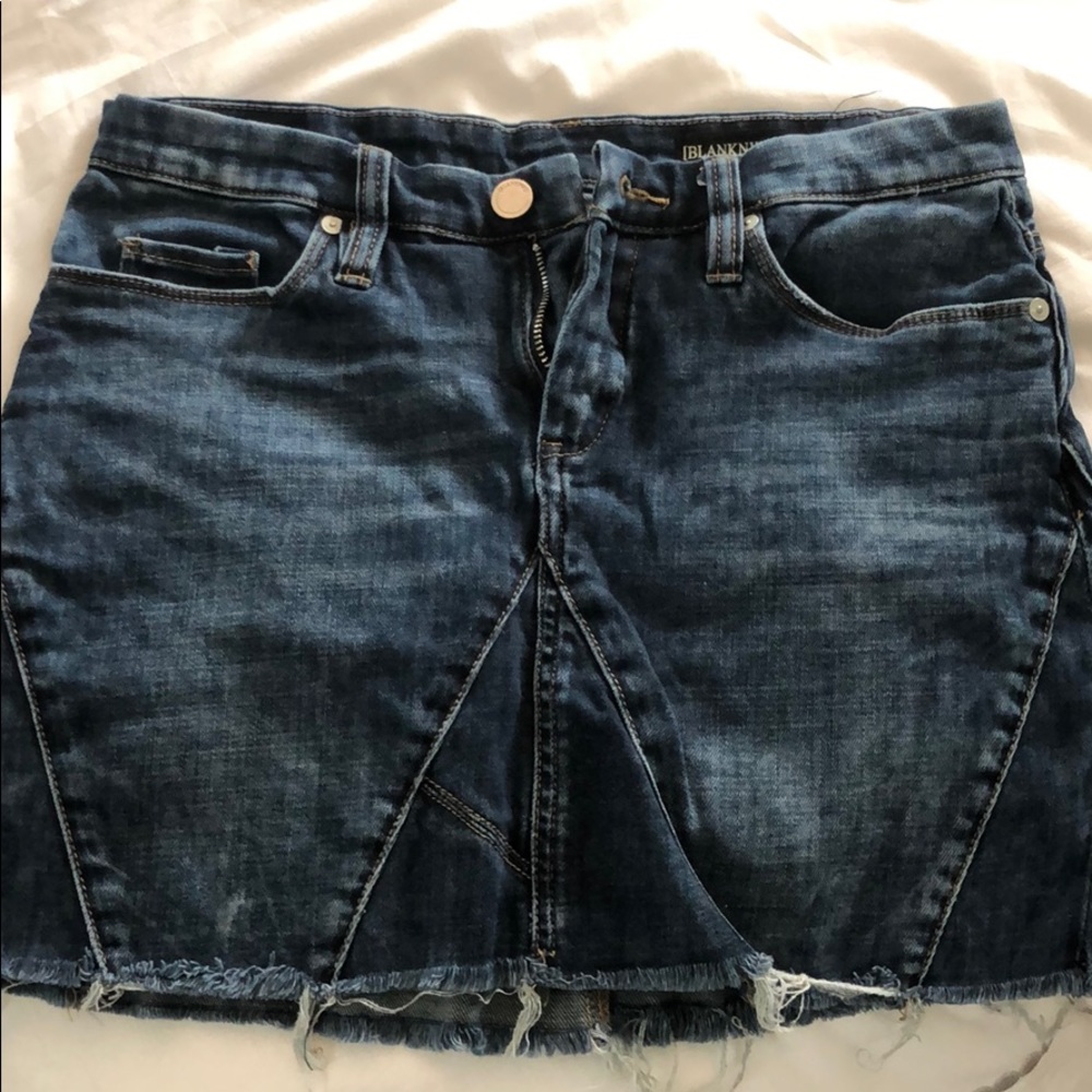 Blank NYC jean skirt